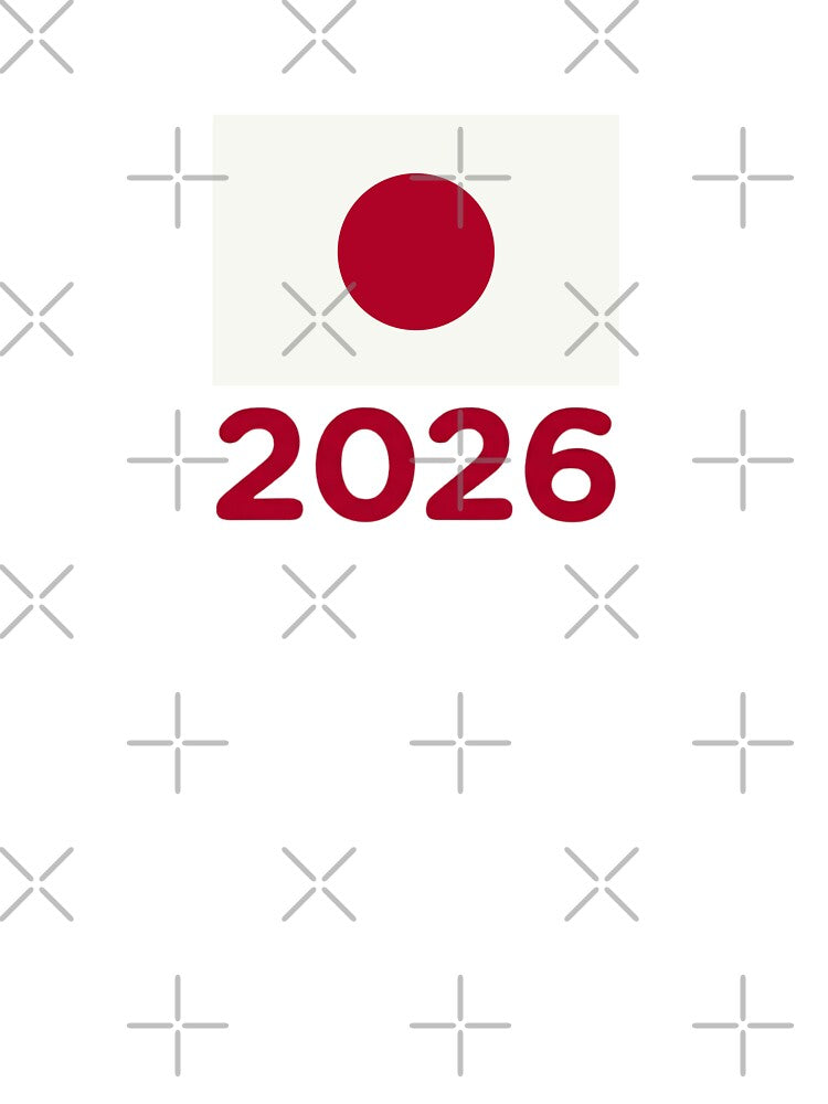 Japan Flag 2026 | Japan Football Supporter Design, Soccer Fan Shirt, Stickers, Mugs, Tapestry by 21 Tulips