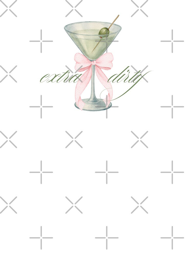 Extra Dirty Martini Cocktail by BB Design Co.