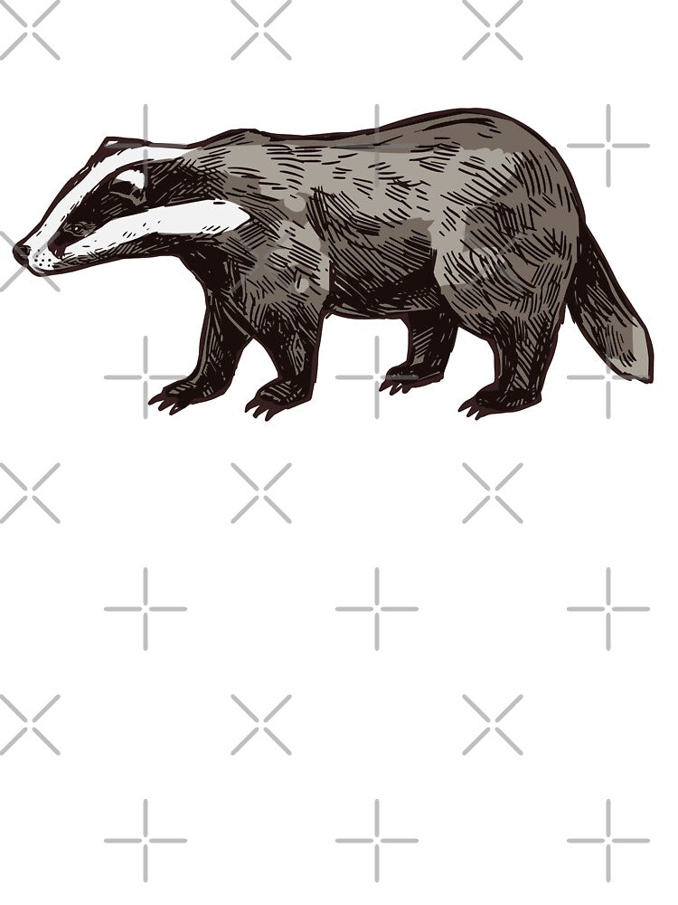 Loyal and Just Badger Yellow Sticker Pack by TeeKit