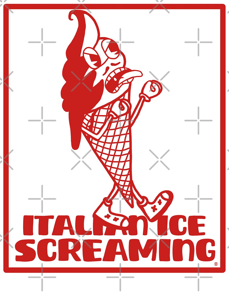Italian Ice Screaming - Retro Mascot by petiteToulon