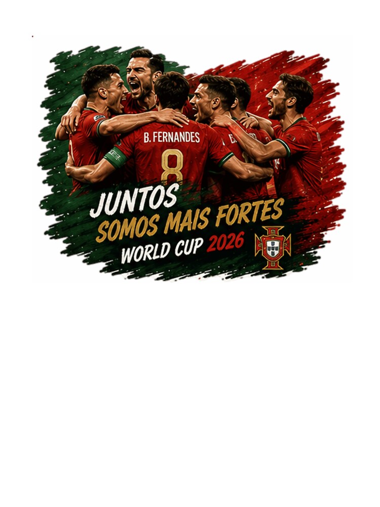 Portugal Together to World Cup 2026 by Pixanova