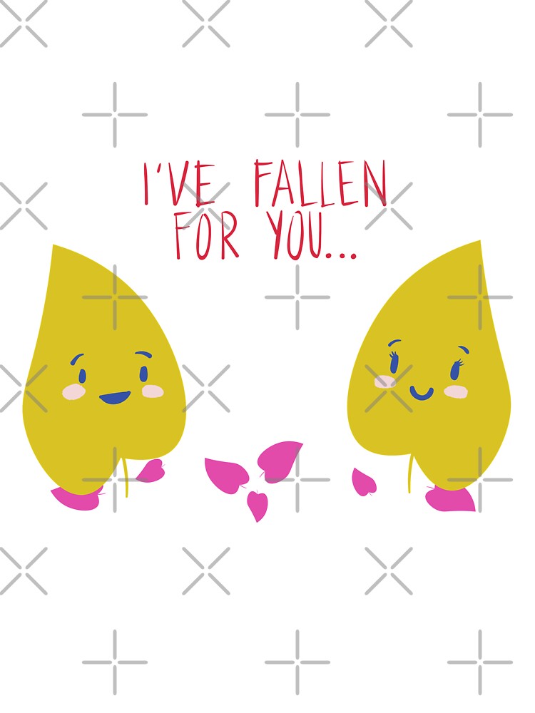 I've Fallen For You - Witty Valentines Love Puns by ItsNikkiArts