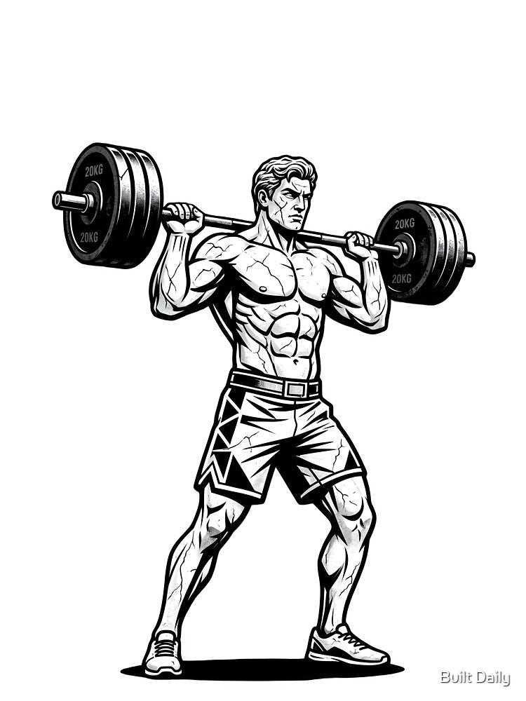 Built Daily Greek Strength Fitness Design by Built Daily
