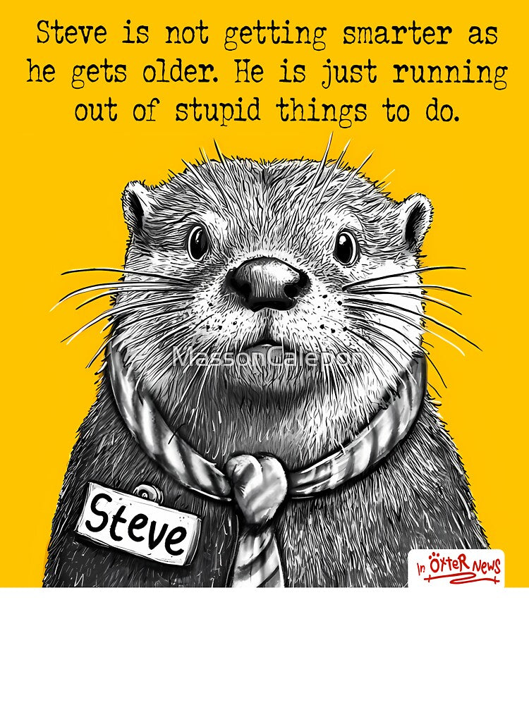 Getting Smarter - Steve Mug by MassonCalepon