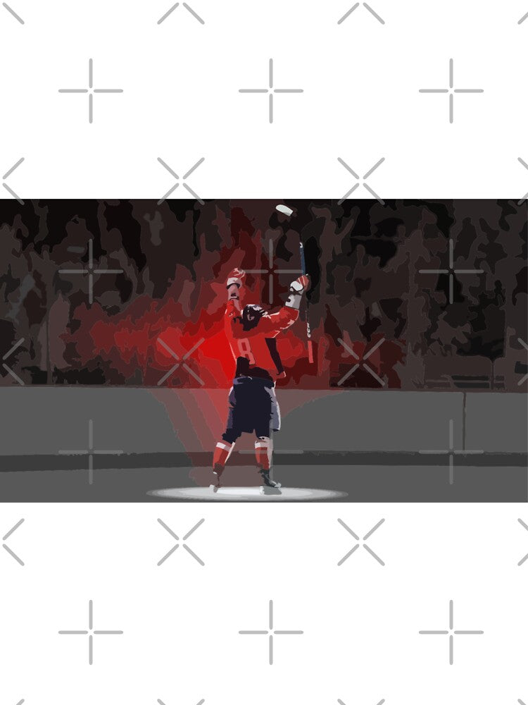 Alex Ovechkin Goal Celebration Painting by Positive Lad