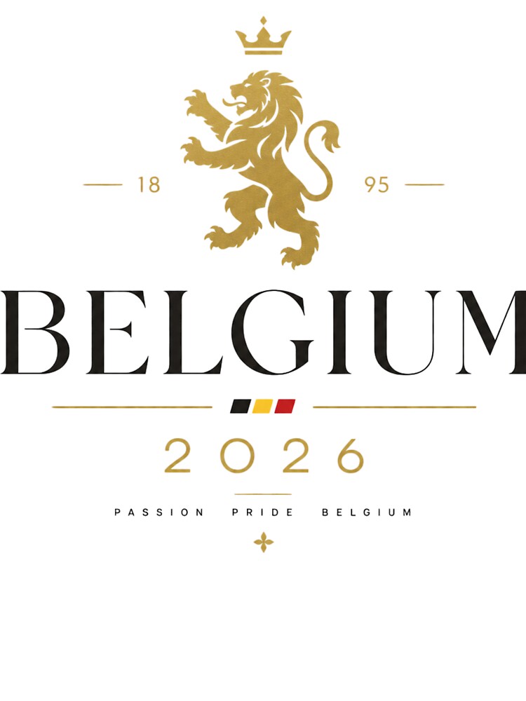 Belgium 2026 Football World Cup Glory | Red Devils Fan Supporter Shirt by rushaib