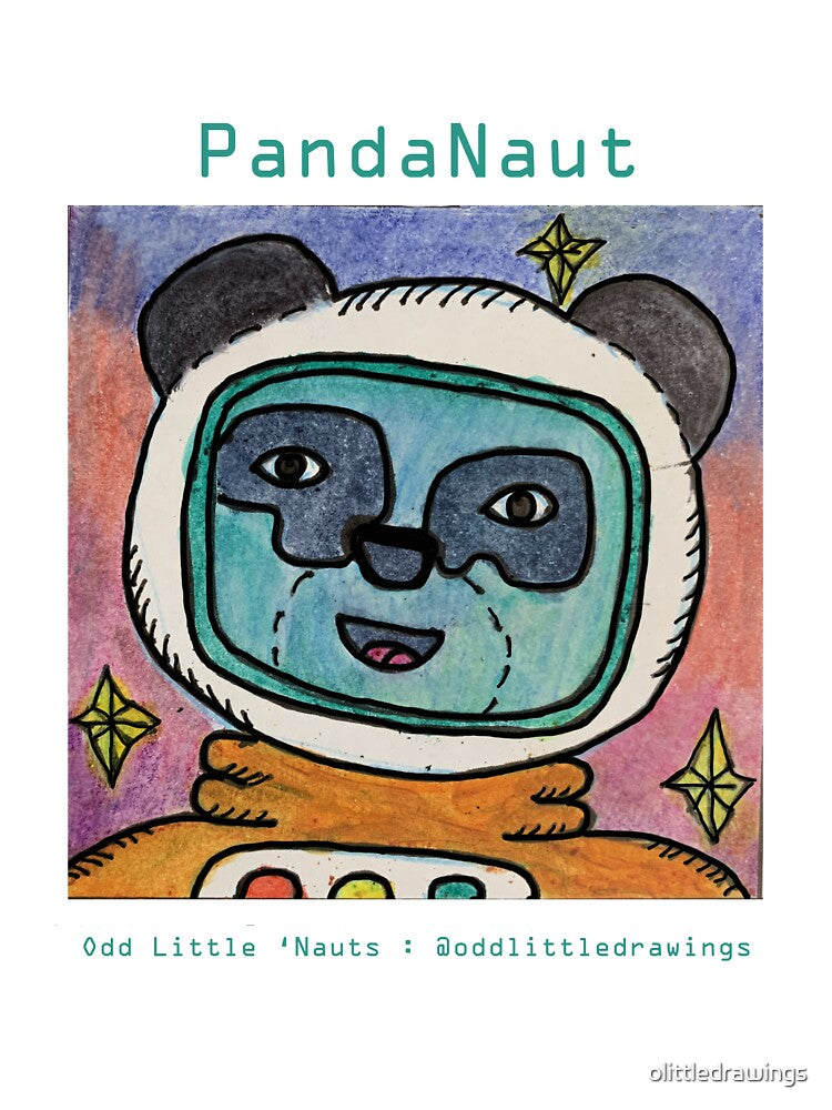 PandaNaut by olittledrawings