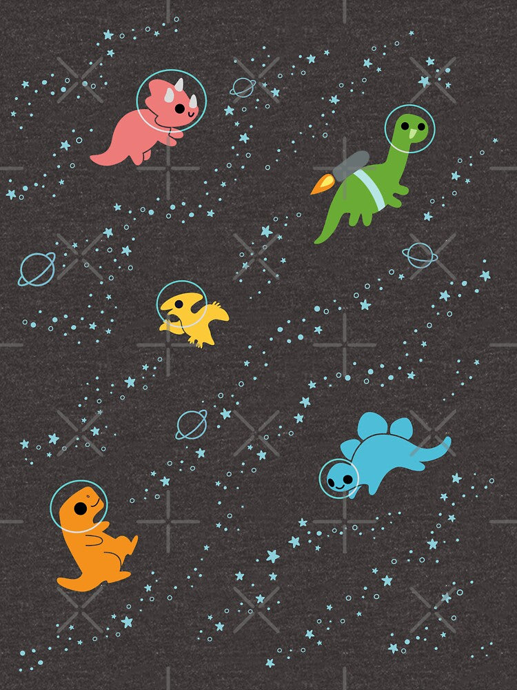 Dinosaurs In Space Pattern by KristyKate