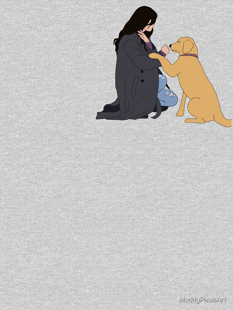 Kate Bishop and Lucky Minimalist by MuddyPawsArt
