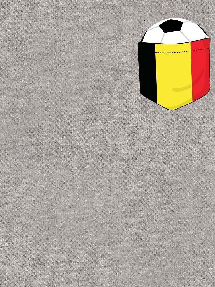 Football Belgium in the breast pocket by peter2art