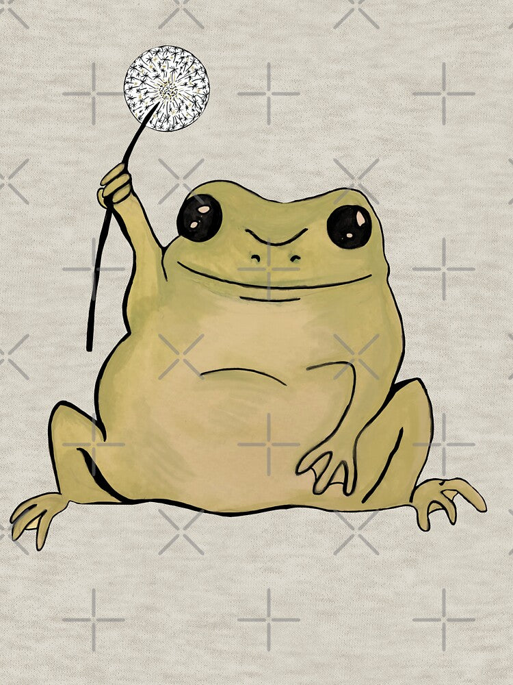 Dandelion Frog by Notveryclassy