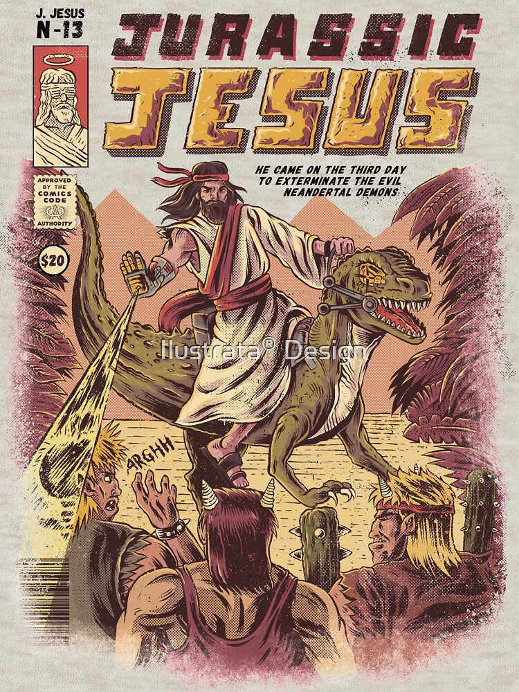 JURASSIC JESUS by Ilustrata®
