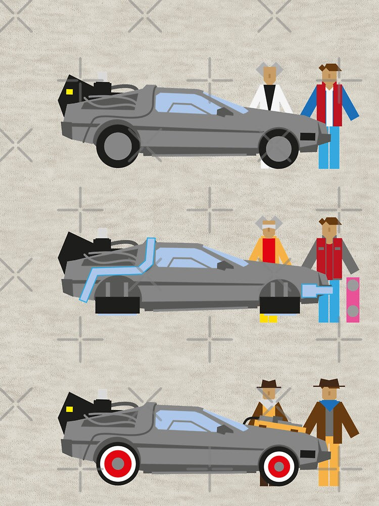 Back to the Future Delorian by Karl-der-Tolle