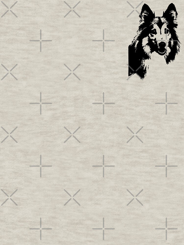 Sheltie Minimalist Dog by Whoofster