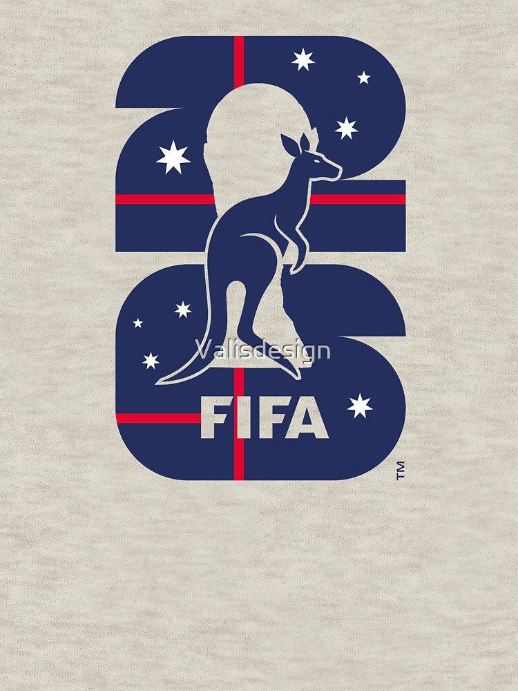 Australia World Cup 2026 Football Minimalist Design by Valisdesign