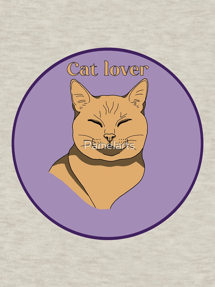 Cat lover sticker by Pamelarts
