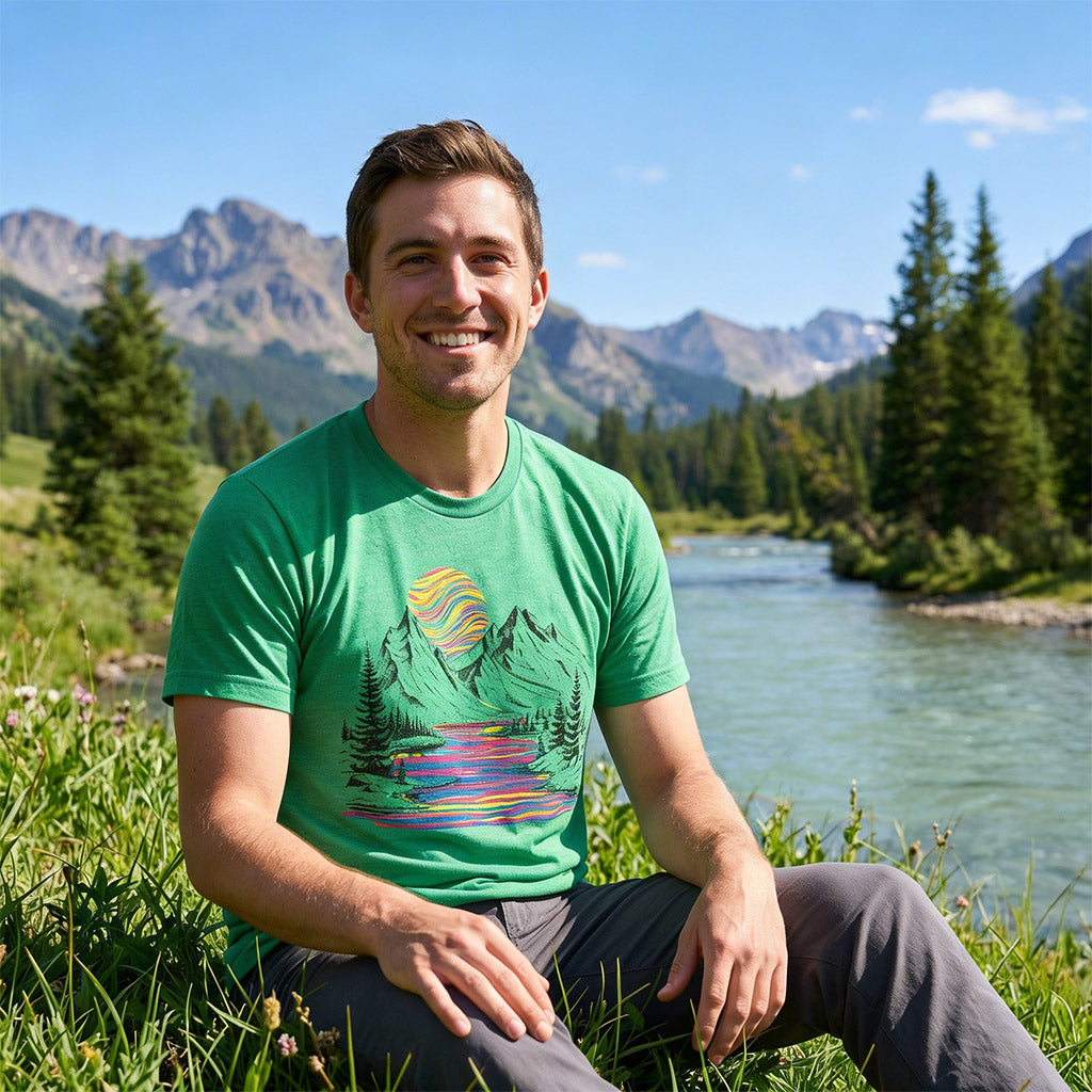 Rainbow River Men's T Shirt