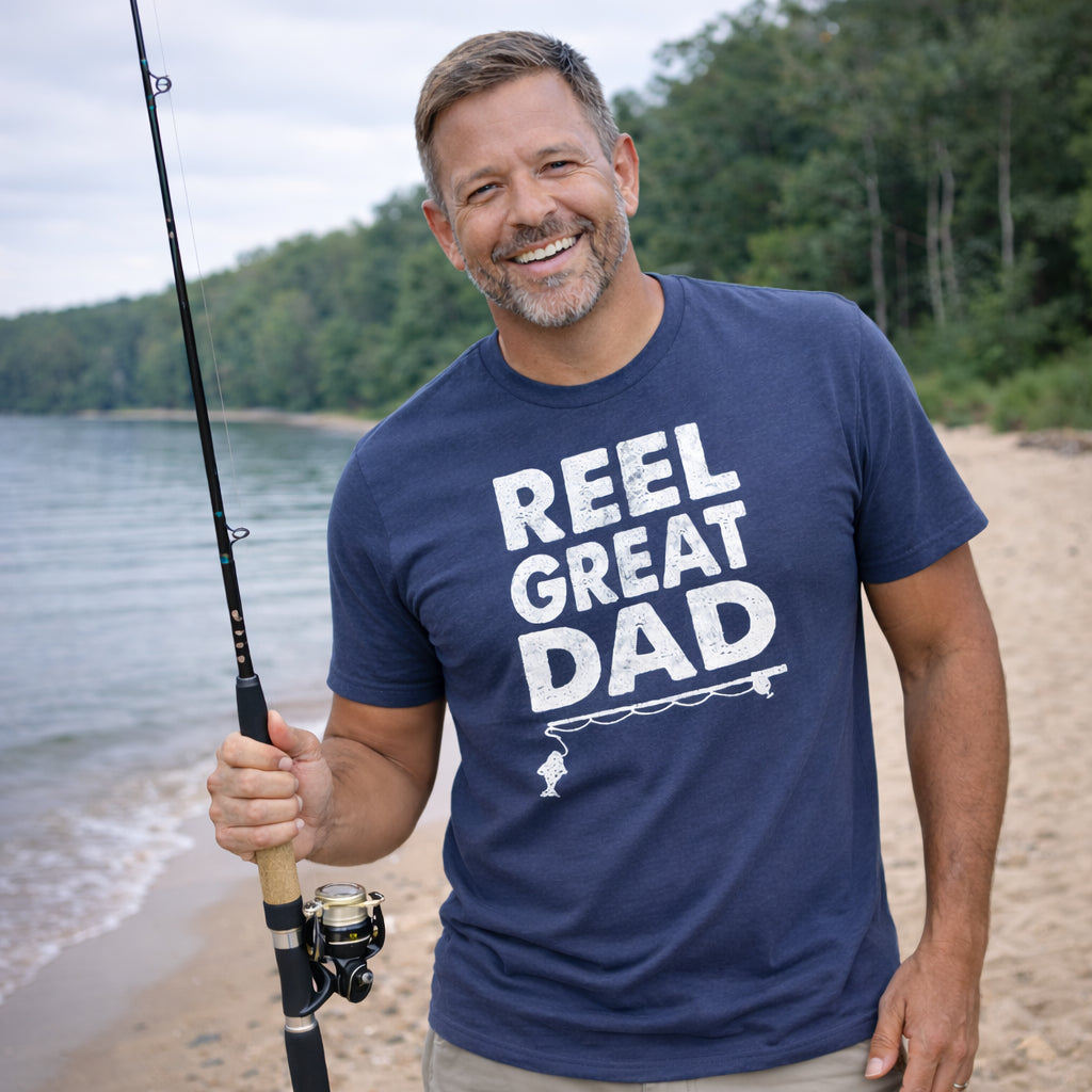 Reel Great Dad Men's T Shirt