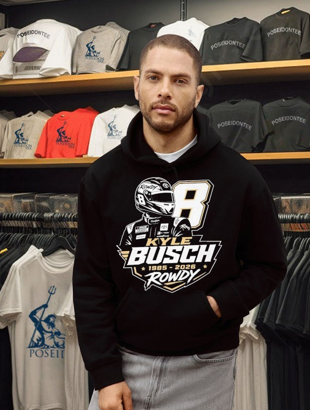 Rest In Peace Kyle Busch Tribute Rip Kyle Busch Rowdy T-shirt