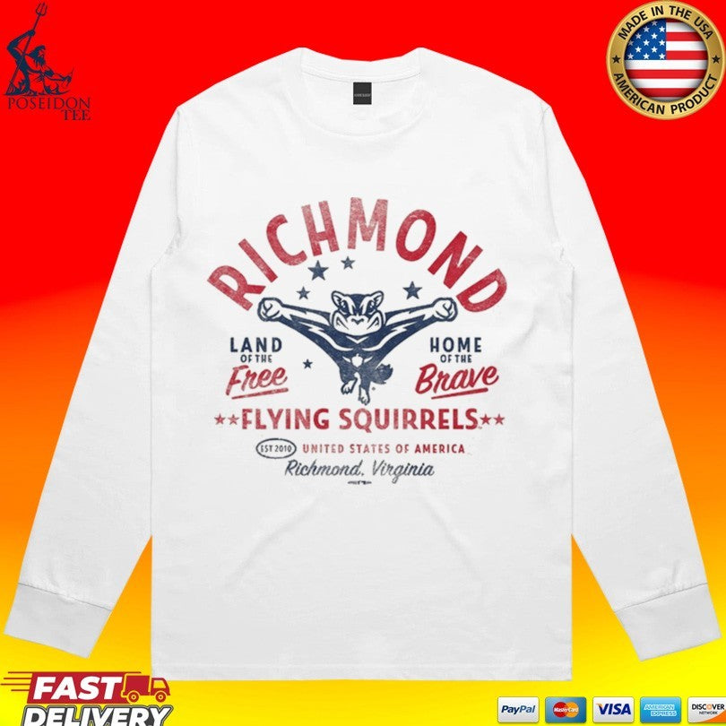 Richmond Flying Squirrels Vintage Usa T-shirt