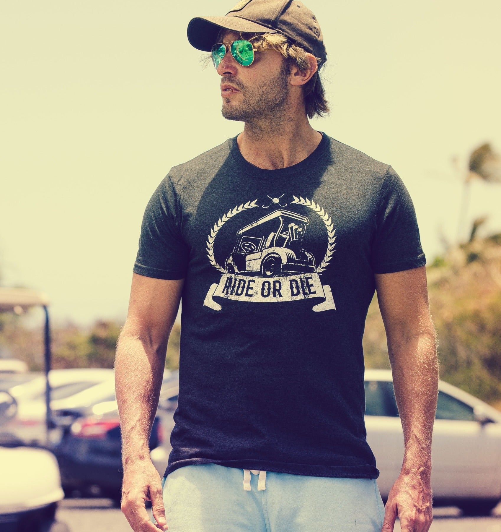 Ride Or Die Golf Men's T Shirt
