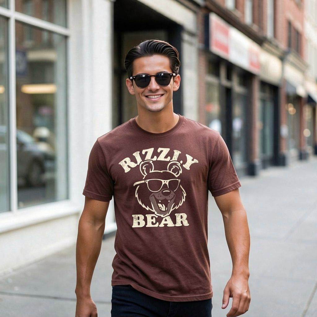 Rizzly Bear Men's T Shirt