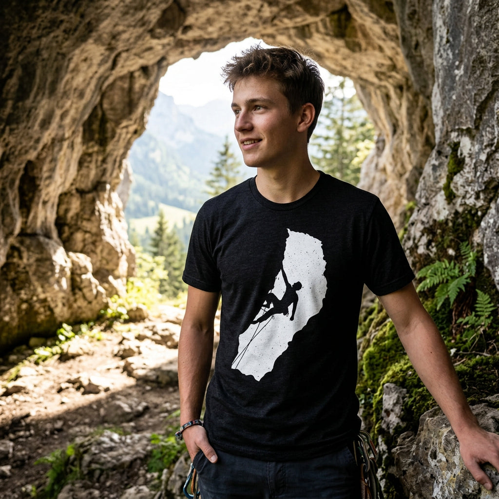 Cave Climber Men's T Shirt
