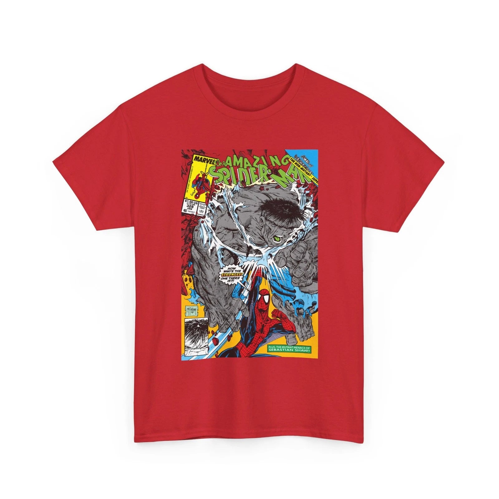 Amazing Spider-Man #328 T-Shirt Todd McFarlane Art Marvel Comics Vintage-Style