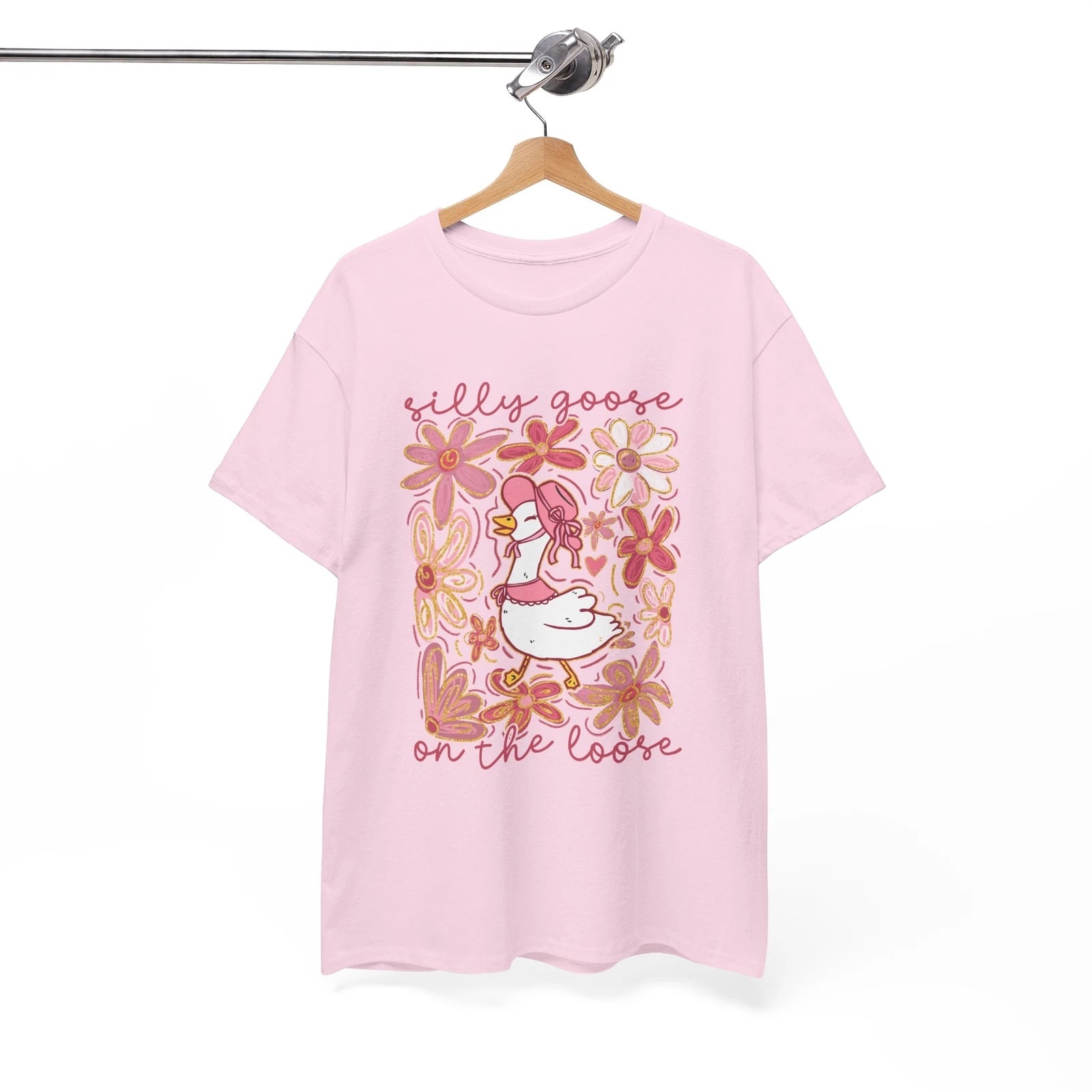 Blooming Flowers Shirt | Spring Season & Botanical Lover Tee | Boho Floral Goose