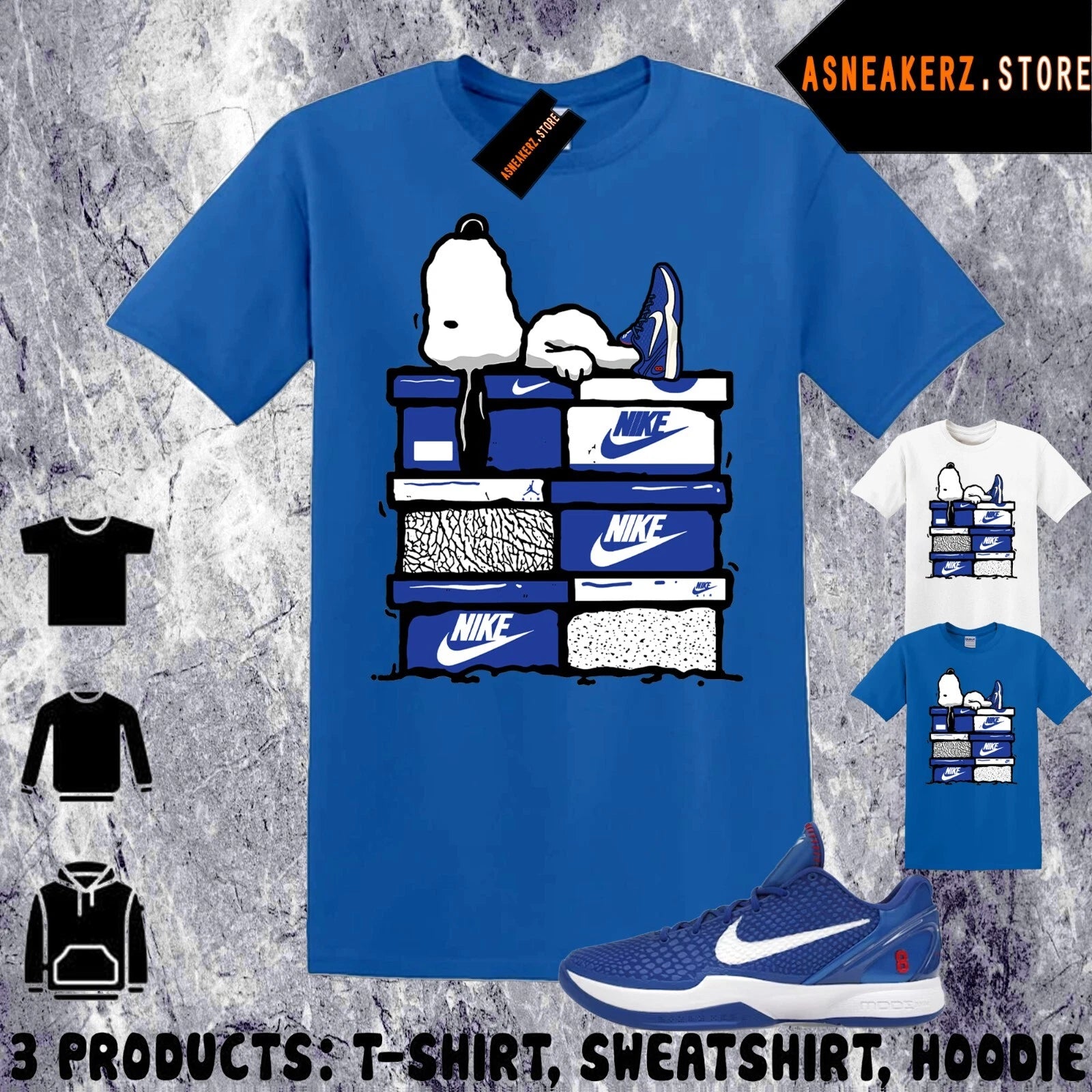 Shirt To Match Kobe 6 Protro Dodgers 2025 Sneaker Matching Tee Sneakerhead S Dog