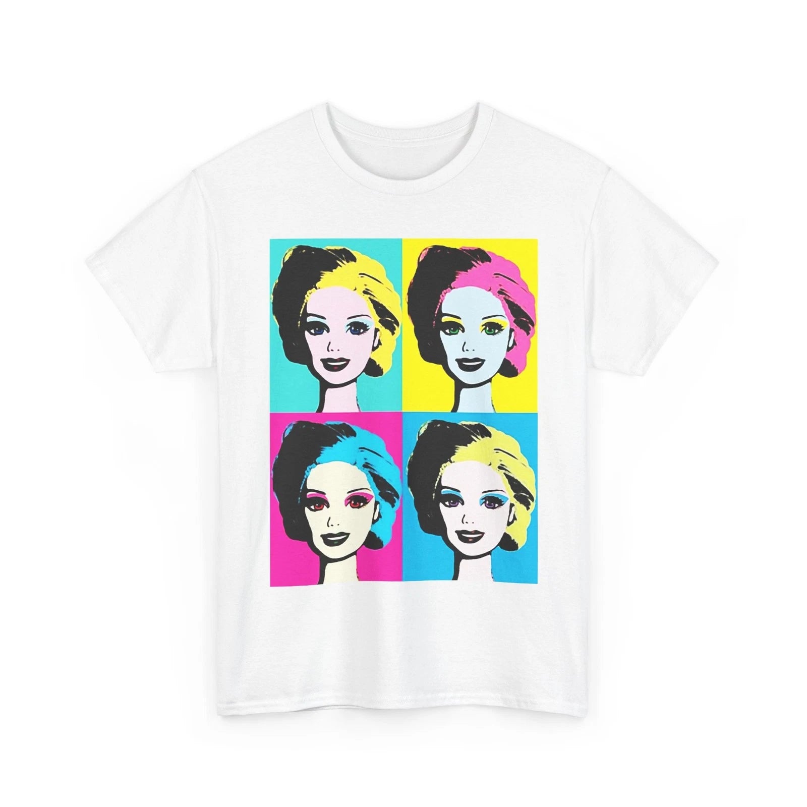 Barbie Pop Art T-Shirt Unisex Mens Womens Warhol Vintage Doll Aesthetic Graphic