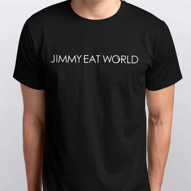 JIMMY EAT WORLD T-SHIRT All sizes S M L XL XXL colours Black, White