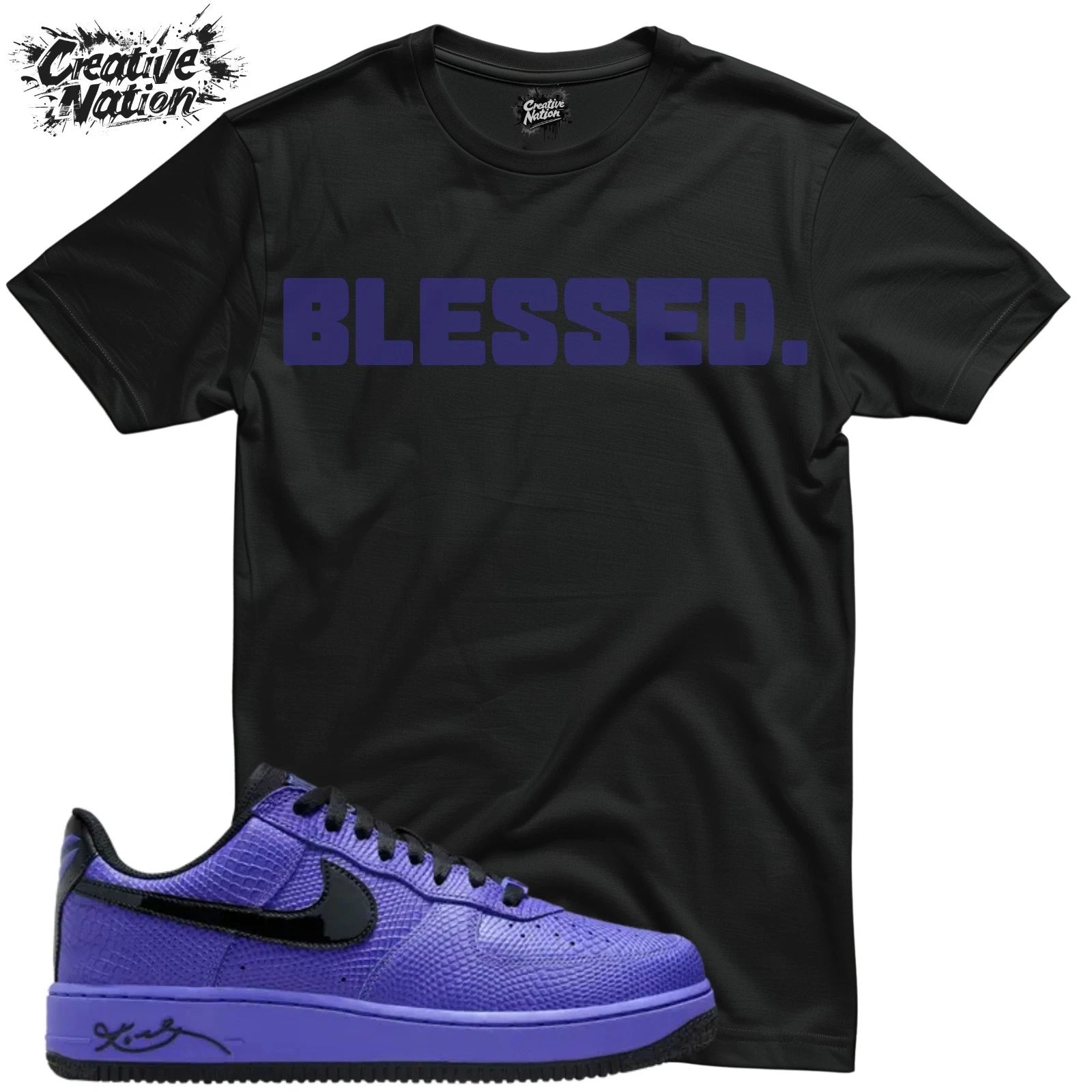Shirt To Match Persian Violet Unisex Tee Blessed Shirt