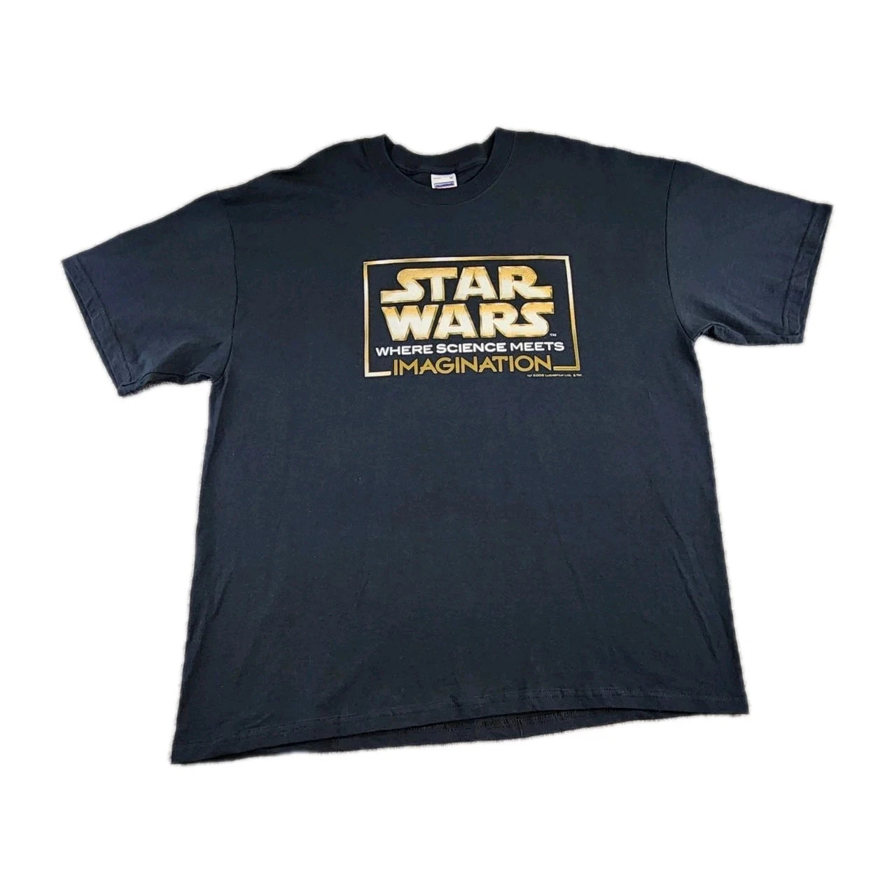 Star Wars Shirt Mens XL Where Science Meets Imagination Boston Museum Adult A21