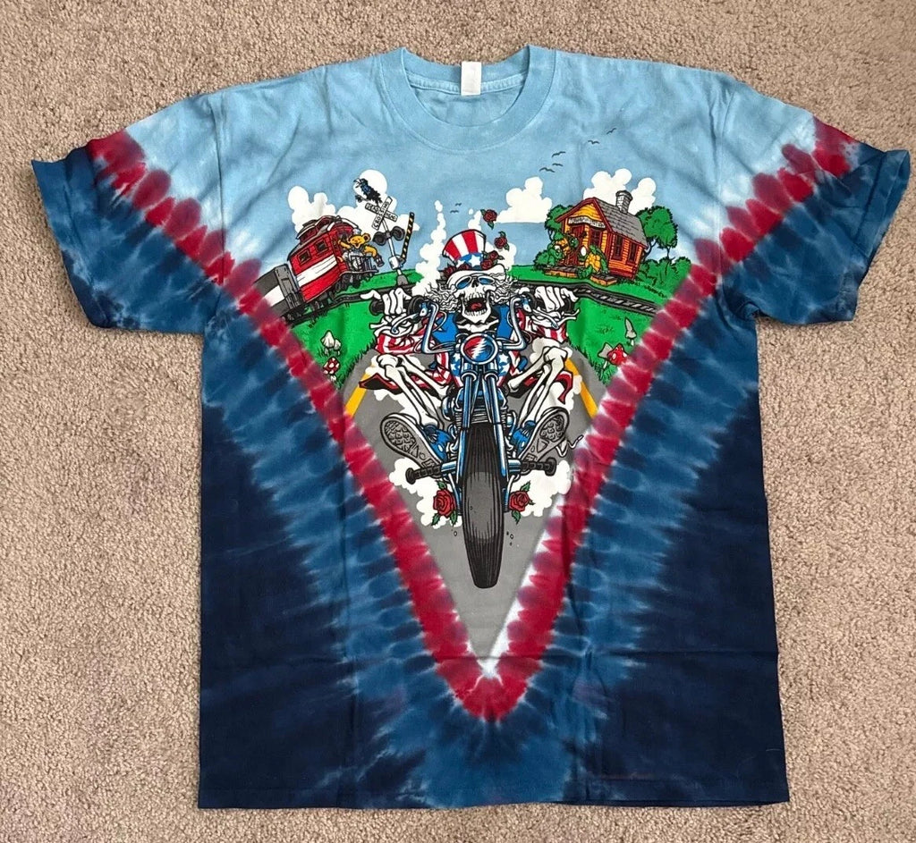 Liquid Blue Grateful Dead, Tie-Dye Shirt, Brand New, Men’s Sizes ￼