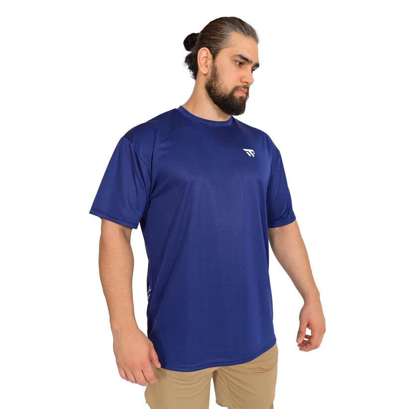 Men’s Dri-Fit Muscle Top – Bodybuilding Gym Workout Fitness Performance Shirt