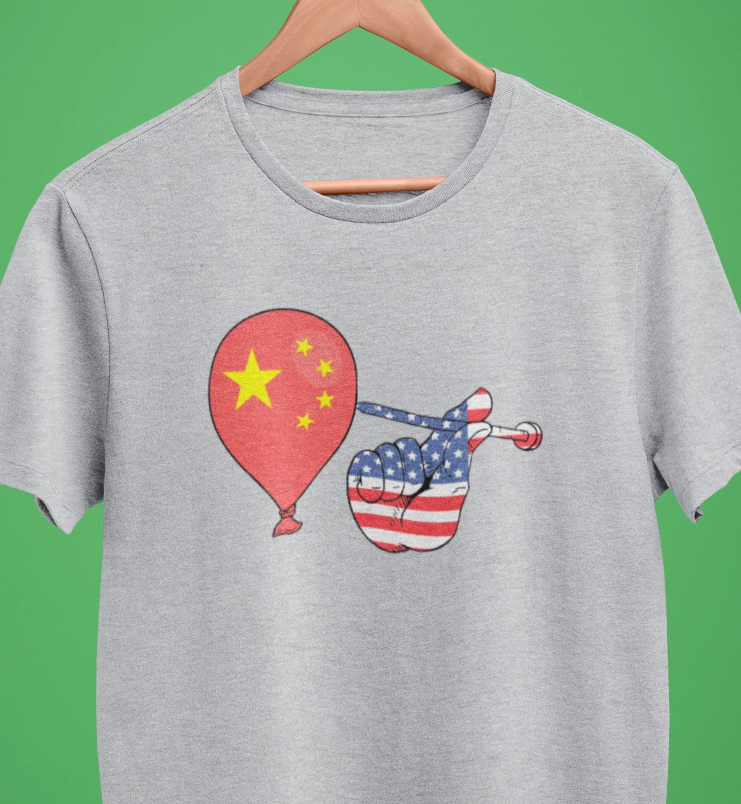 Chinese spy balloon shirt trendy funny American patriotic t shirt