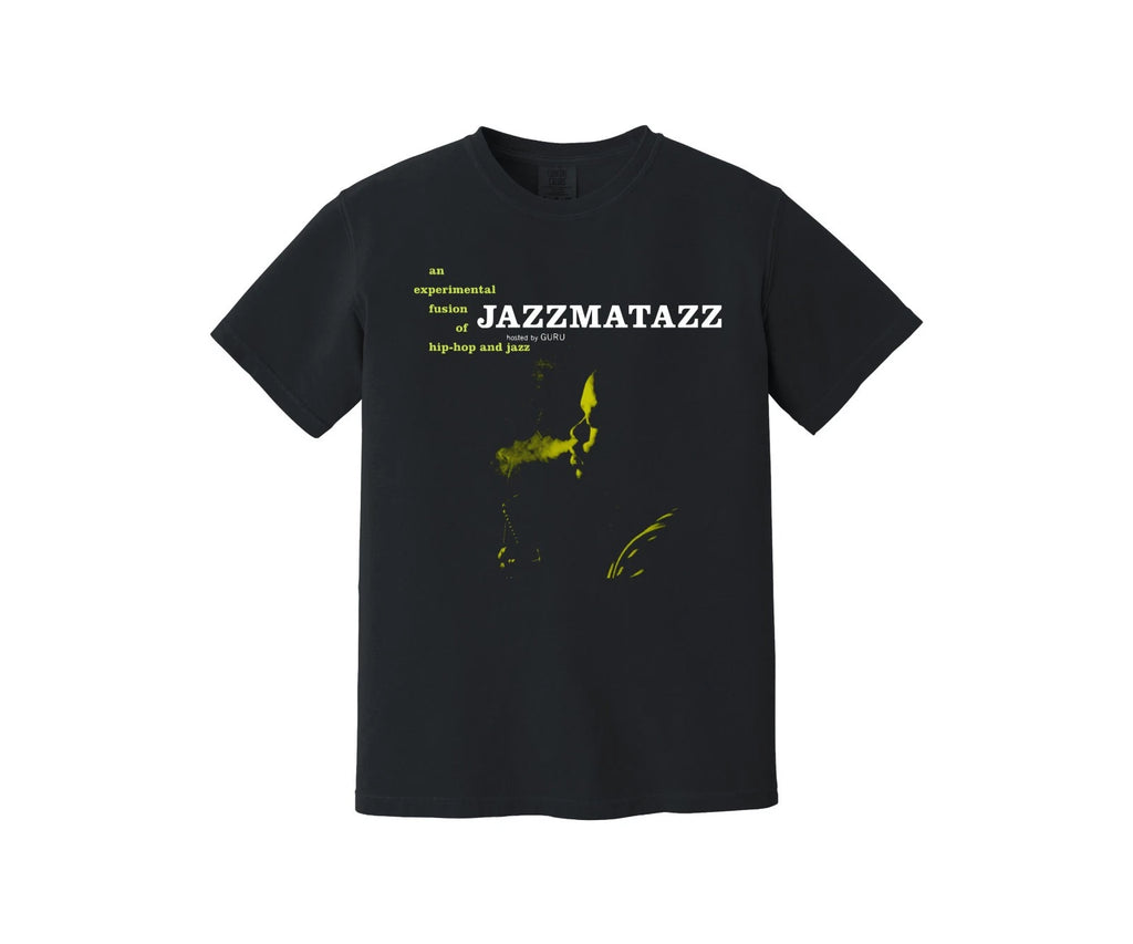Guru Jazzmatazz Heavyweight T Shirt - Gang Starr, DJ Premier, Donald Byrd, Jazz