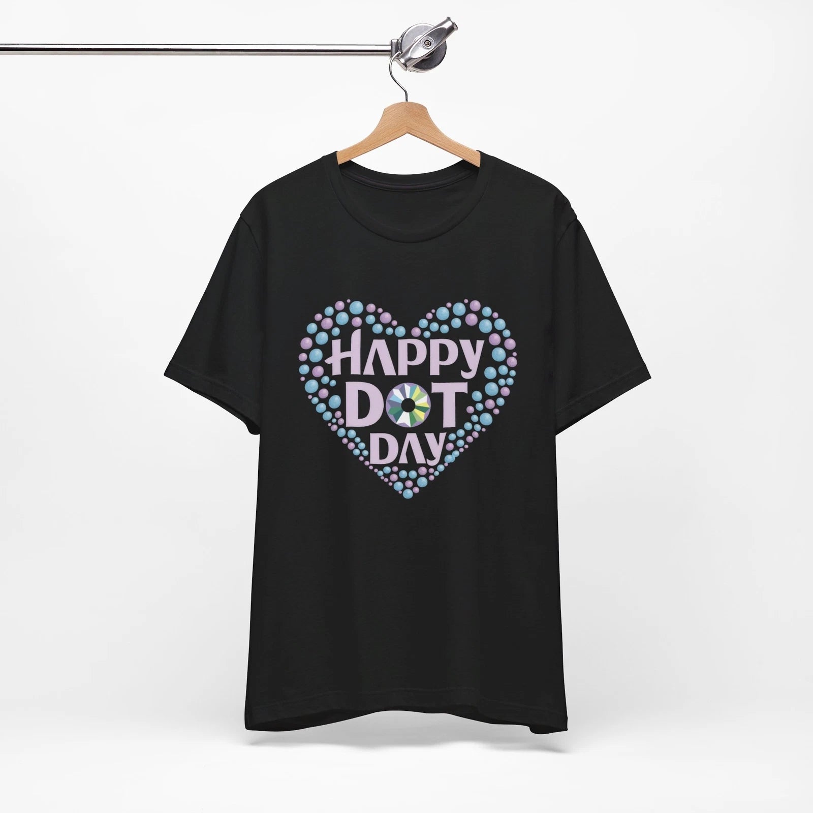 Happy International Dot Day Celebrate Creativity with Colorful Dots Unisex Tee
