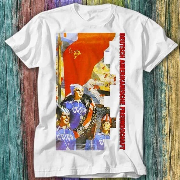 Deutsch Amerikanische Freundschaft Die Kleinen und die Bösen T Shirt Top Tee 568