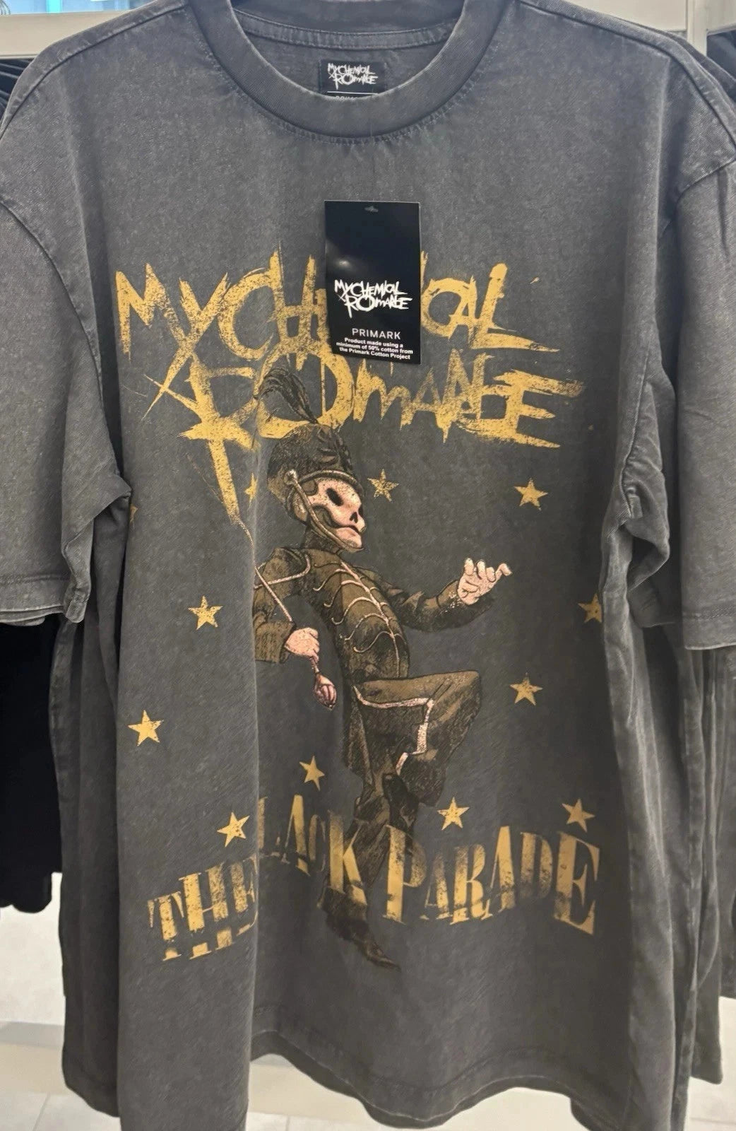 My Chemical Romance Black Parade men T-Shirt 100% cotton PRIMARK UK XS-2XL NEW