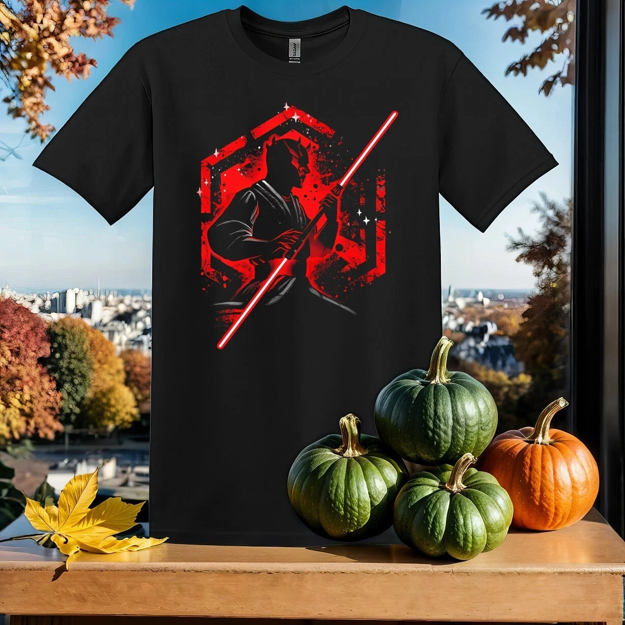 Retro Star Wars Darth Maul T-shirt T shirt Men Women Unisex Tshirt SY681