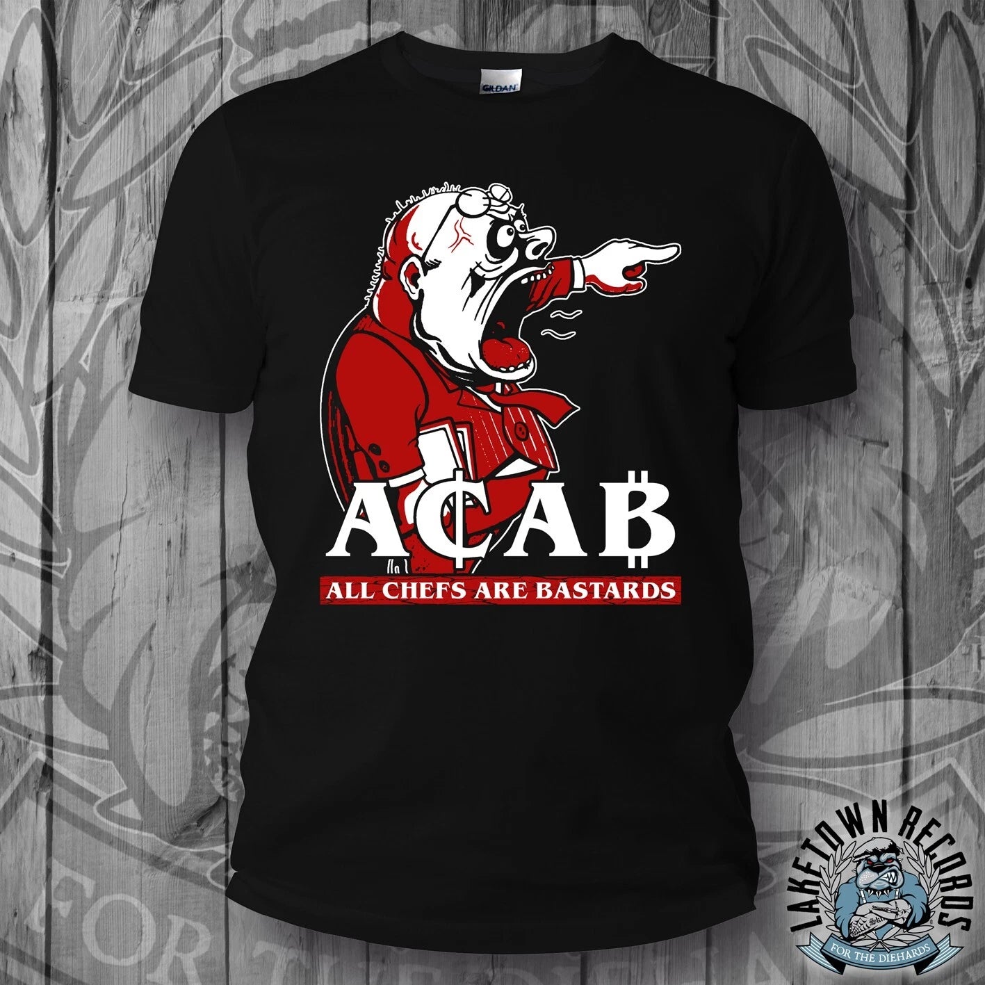 ALL CHEFS ARE BASTARDS T SHIRT S-3XL Punk Skinhead Funshirt 13/12 AC/AB FCK CPS