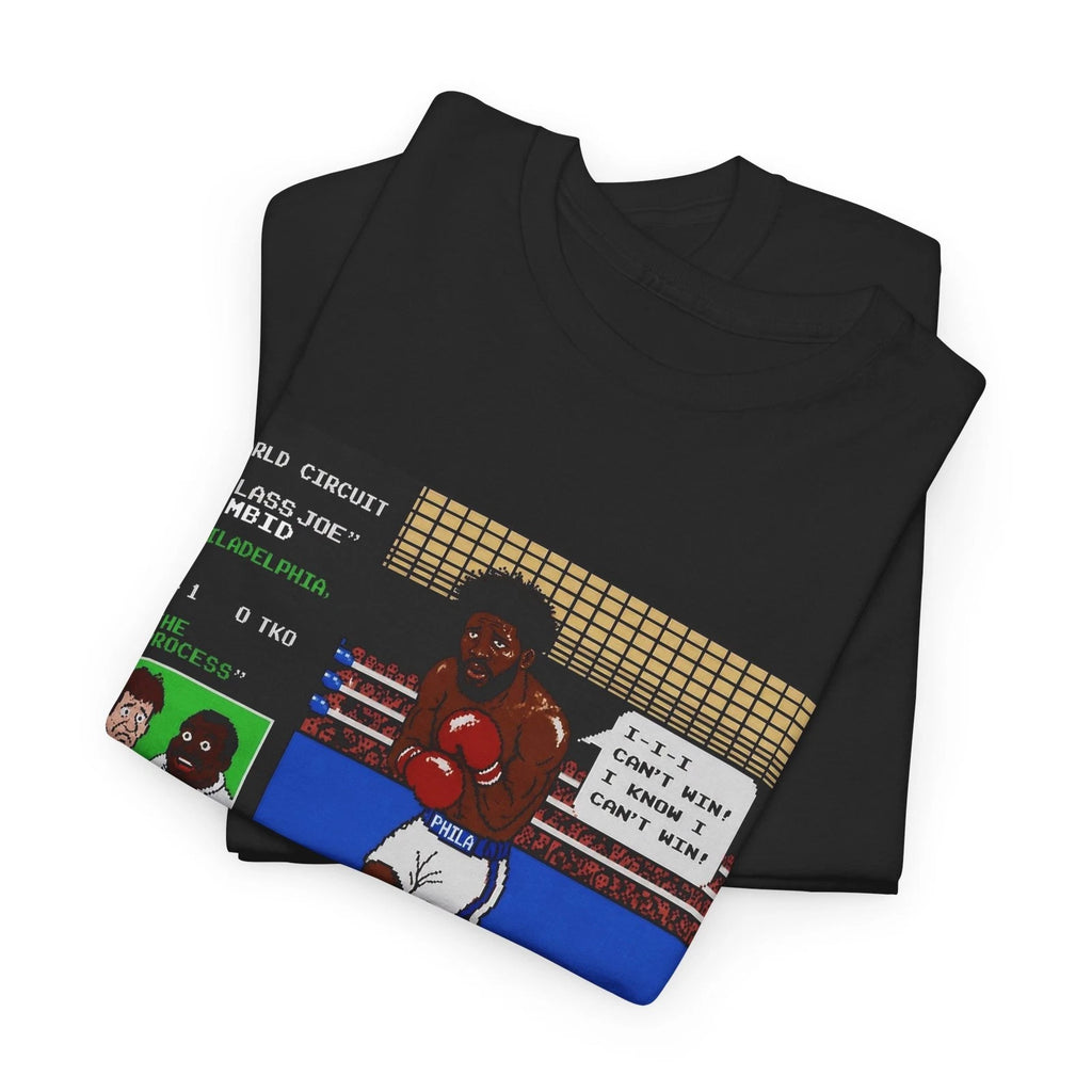 Embiid Punch-Out Parody Tee | Knicks Fan Pixel Art Shirt | Sixers Suck T-Shirt