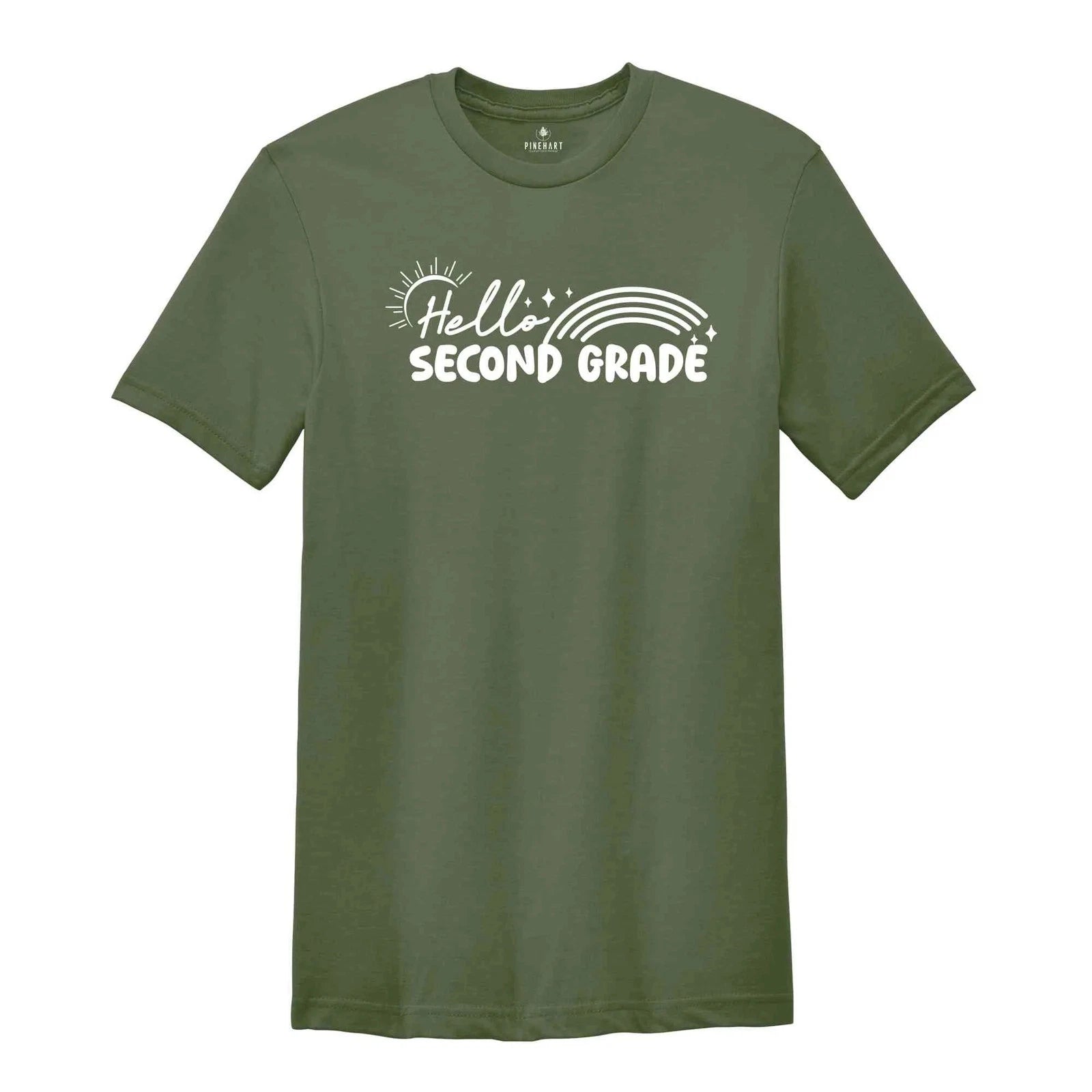Hello Second Grade Shirt, Back To School Shirt, Cute Back To School Shirt, Tie D