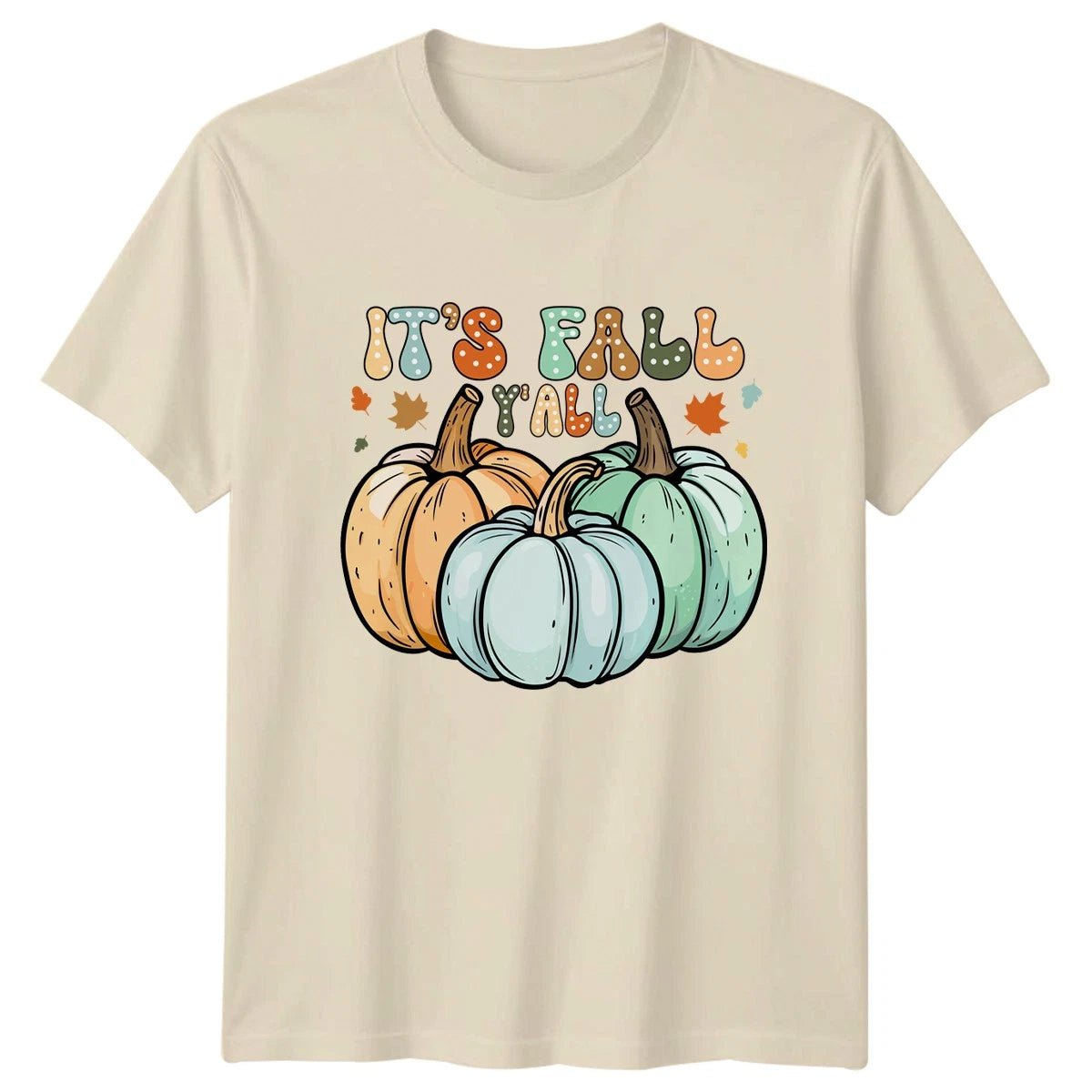 Its Fall Yall Womens T-Shirt Autumn Thanksgiving Thanksgiving Gift For Her