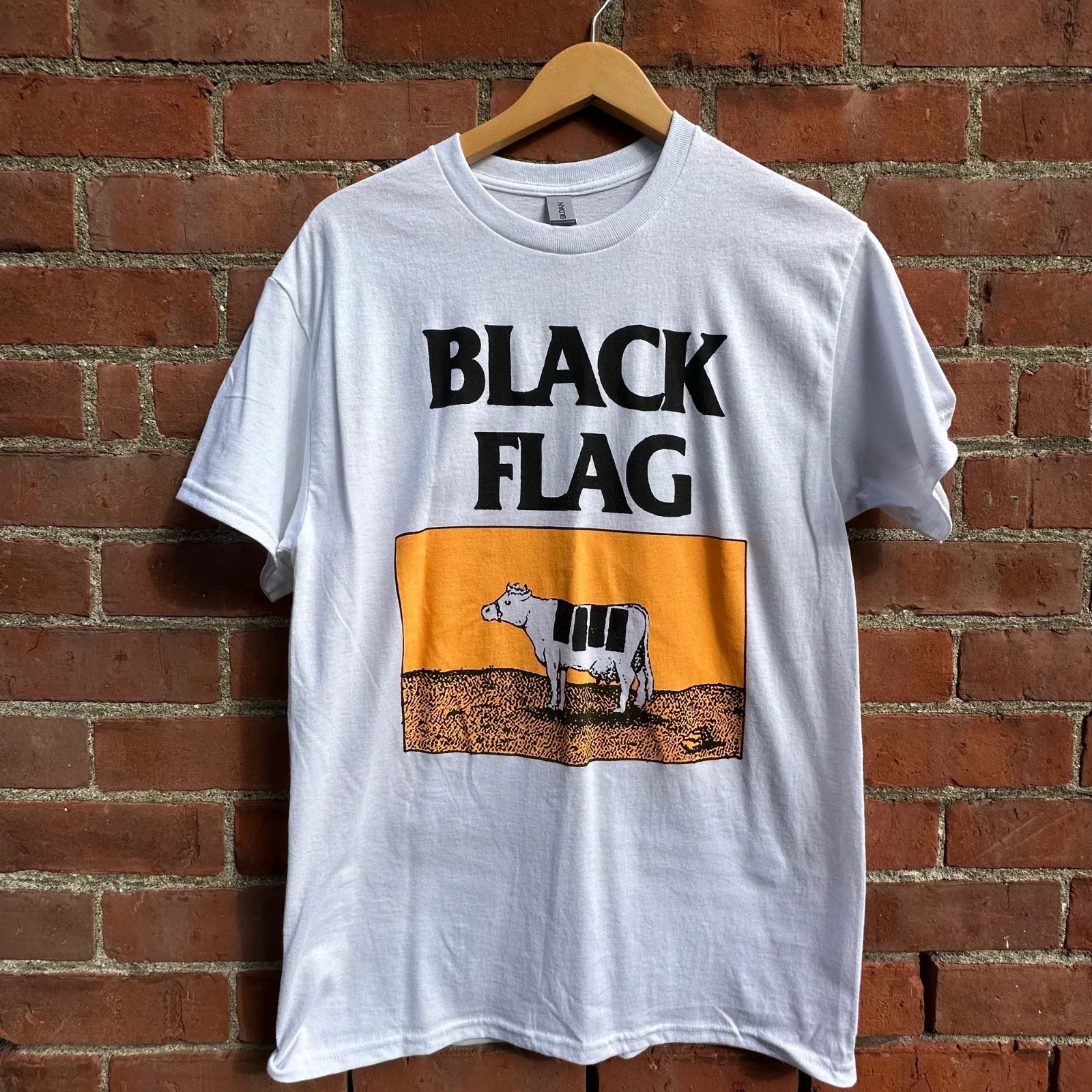 Black Flag "Cow" T-Shirt S-2X Unisex (Screen Printed)