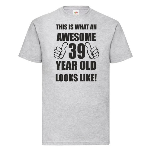 39th 39 Years Old Thirty Eigth Birthday Presents Mens Funny Awesome T-Shirt