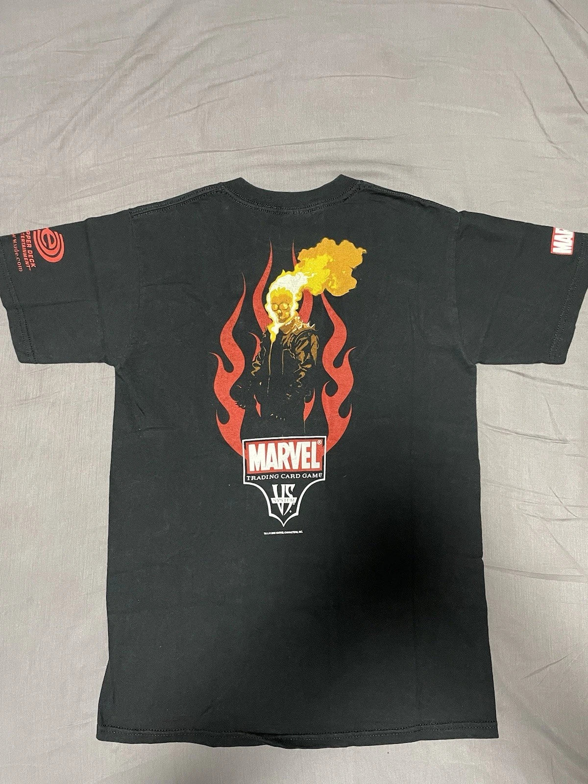 Vintage Marvel 2005 Trading Card Game Ghost Rider Tee