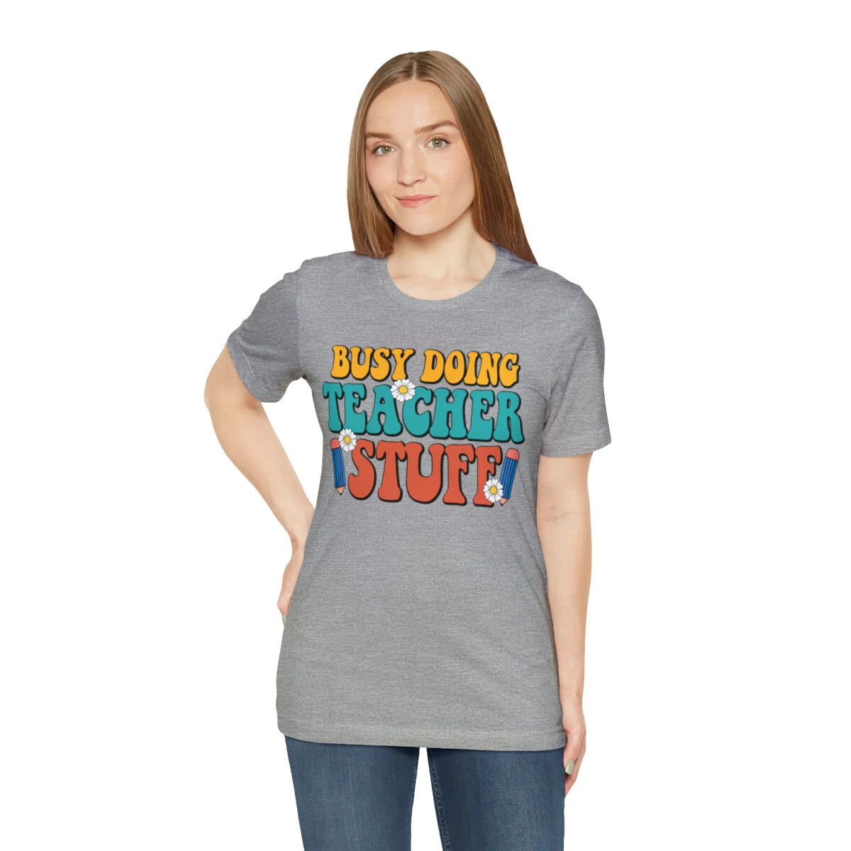 Busy Doing Teacher Stuff Shirt, Teacher Shirt